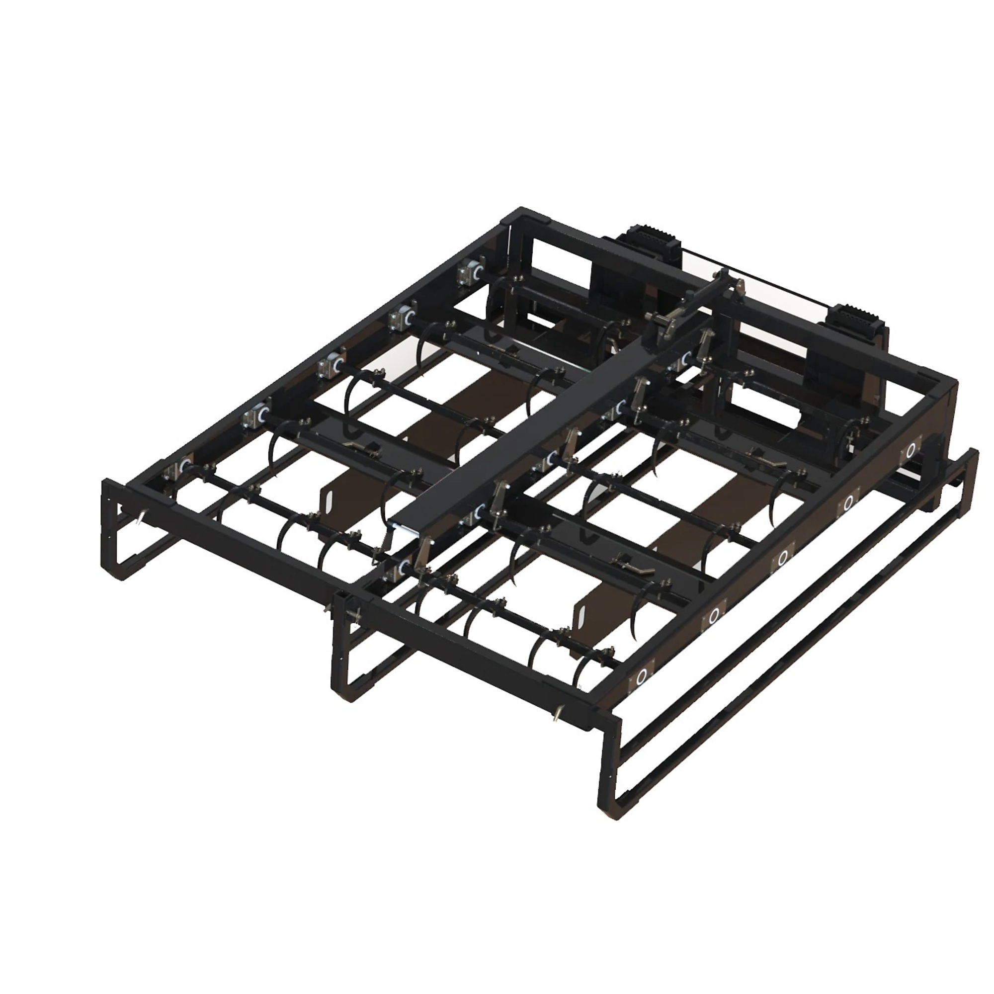 Top Dog Attachments Bale Accumulator — 10 Pack, Quick Connect Mounting Plate, Model# 9055003-S